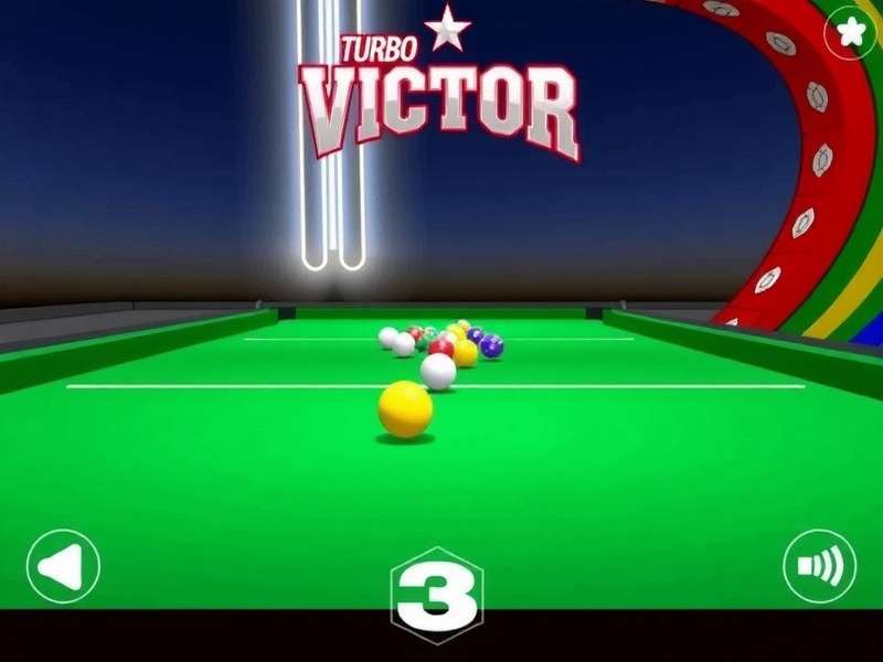 Playing a Match in Turbo Carrom Victor Turbo Carrom Victor Gameplay Screenshot